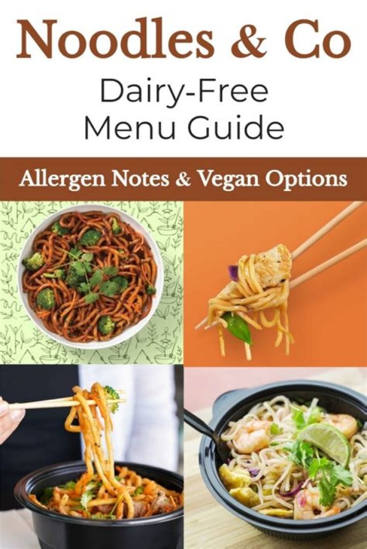 Are noodles dairy free?
