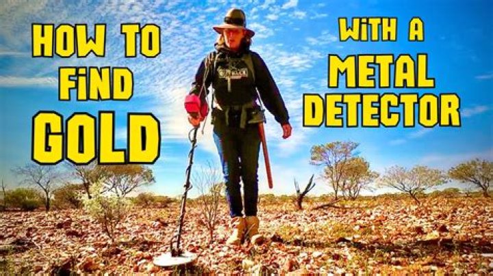 Can gold be found with metal detector?