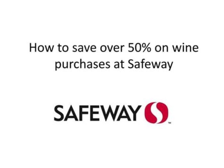 Can I buy wine at Safeway?