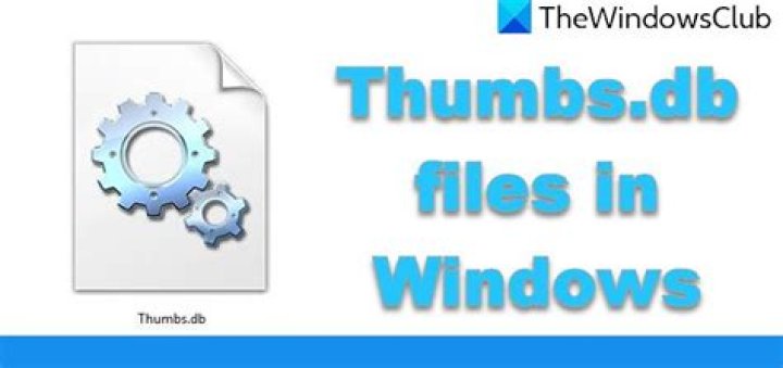 Can I delete thumbs db files?