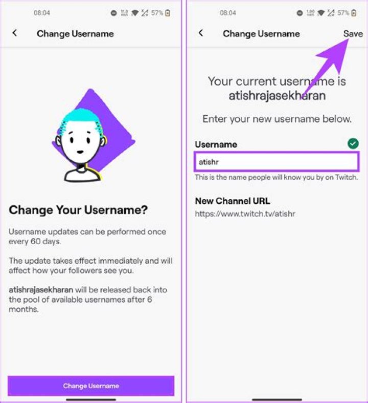 Can you change your username on Weight Watchers?