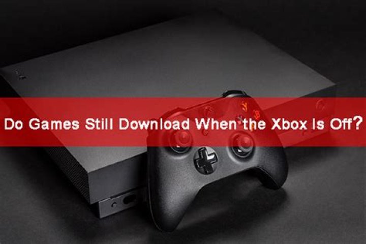 Do games download when Xbox one is off?