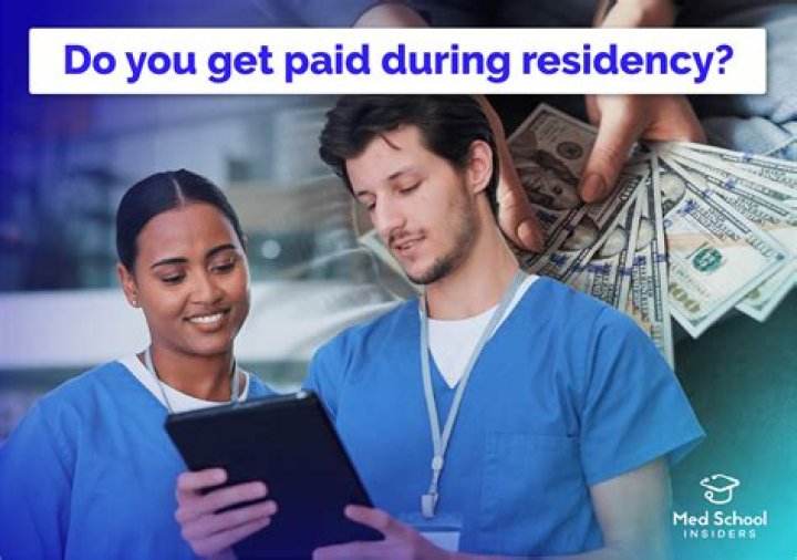Do you get paid during residency for anesthesiology?