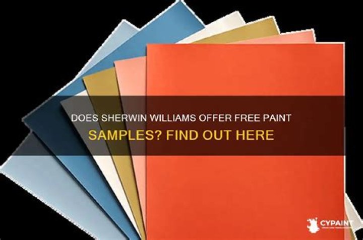 Does Sherwin Williams give free samples?
