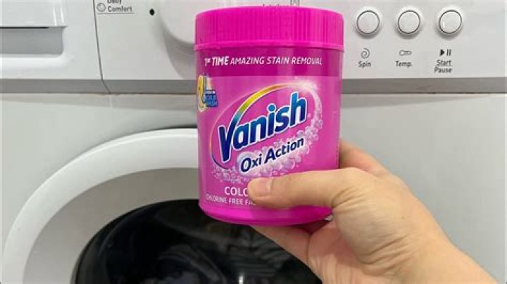 Does vanish remove Colour run?