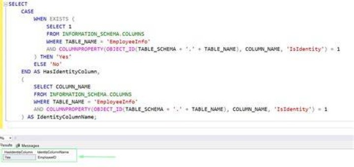 How can create column Identity in SQL Server?
