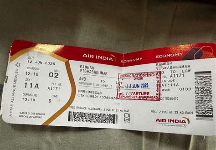 How can I print my Air India E ticket?