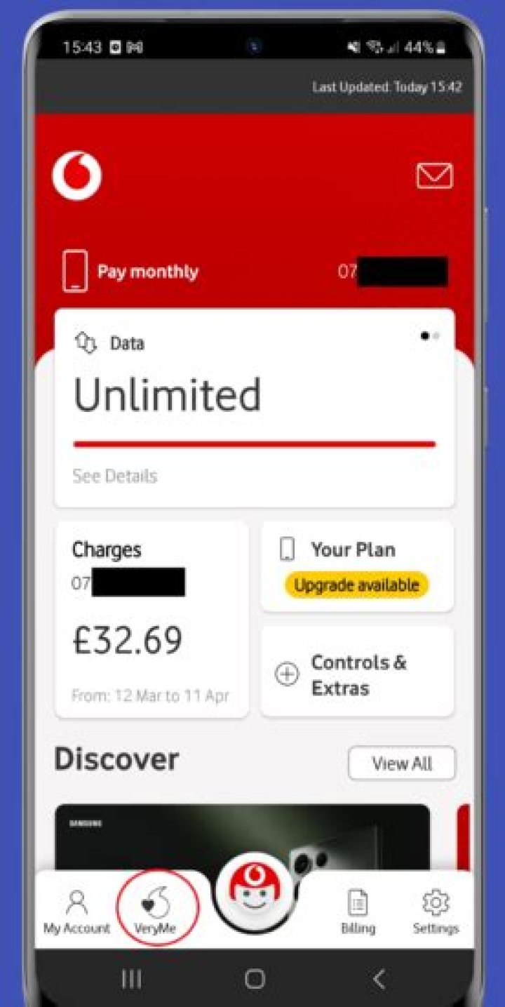 How can I remove Vodafone software from my phone?