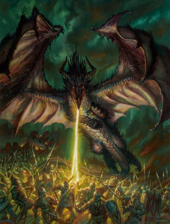 How did Ancalagon the black die?