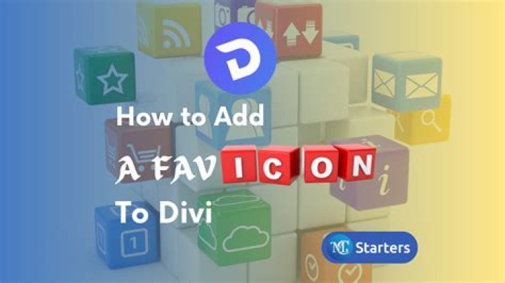 How do I add a favicon to my Divi theme?