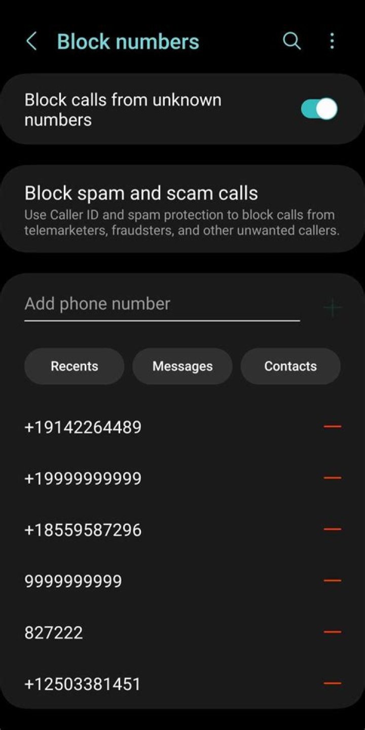 How do I block all incoming calls on my Android?