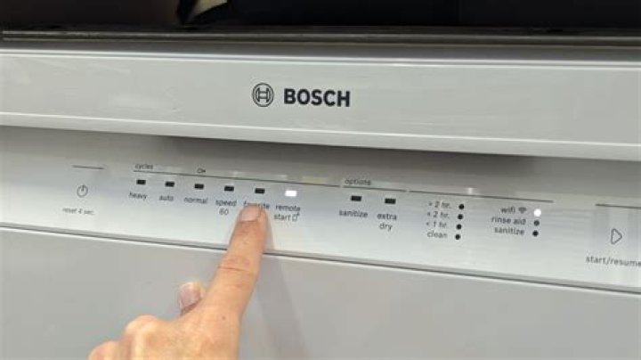 How do I change the wash cycle on my Bosch dishwasher?