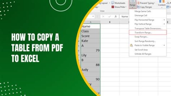 How do I copy a table from PDF to PowerPoint?