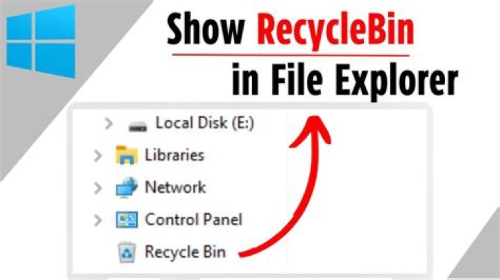 How do I find the recycle bin in File Explorer?