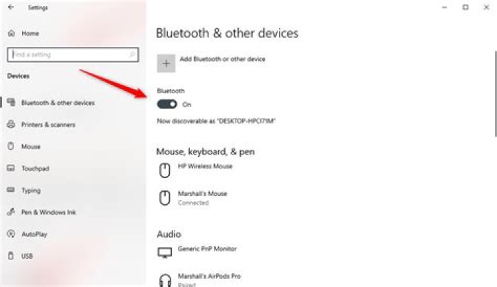 How do I get Bluetooth to work on Windows 10?