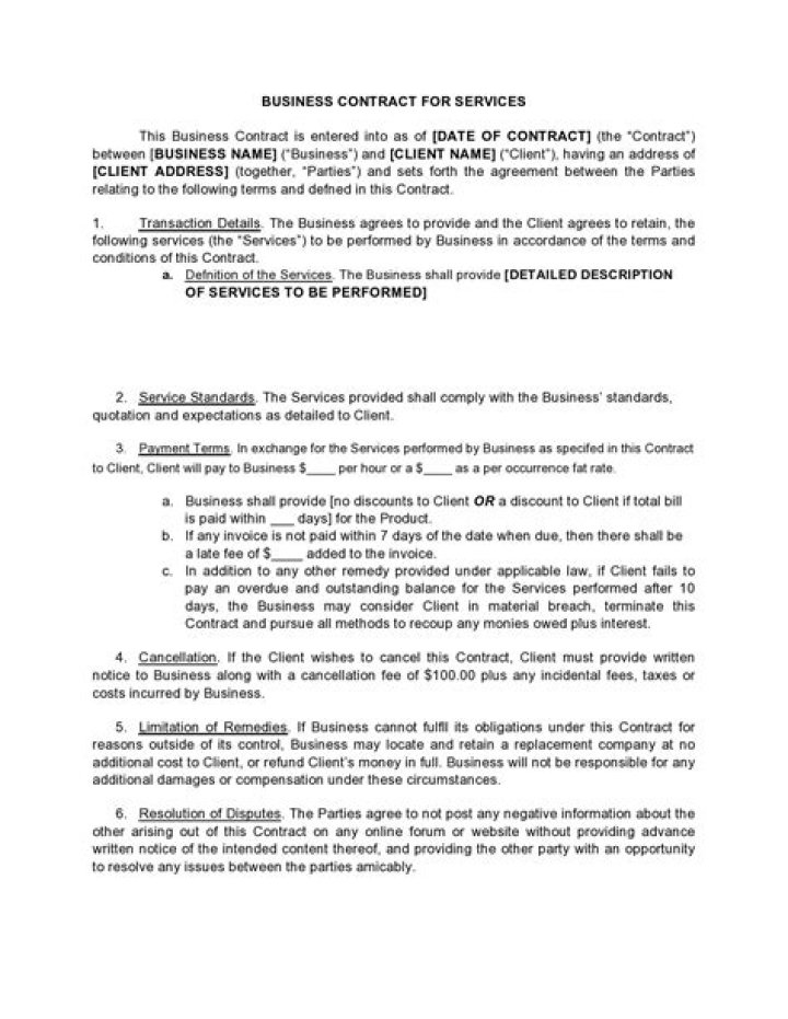 How do I get out of a business contract?