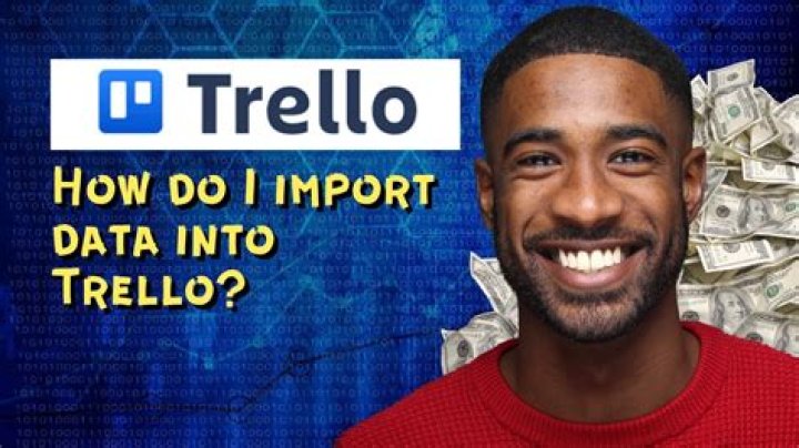 How do I import data into trello?