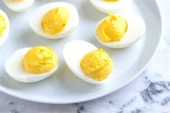 How do I make deviled eggs thicker?