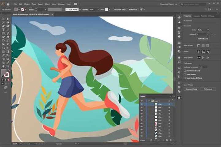 How do I open an EPS file in Illustrator?