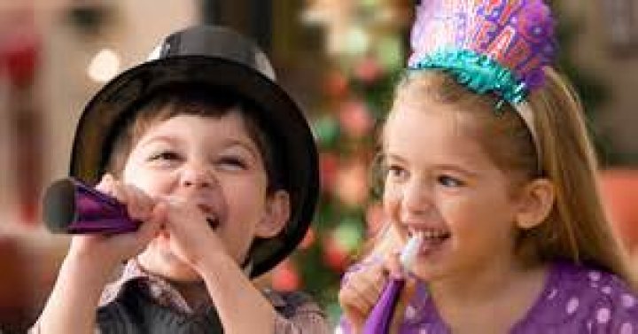 How do kids celebrate New Years Eve?