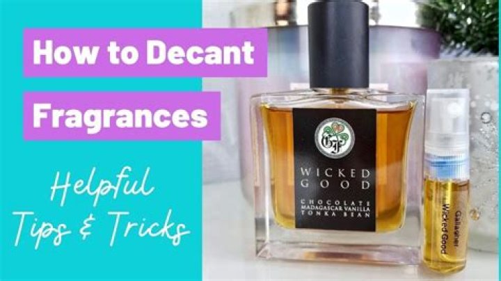 How do you decant LPG?