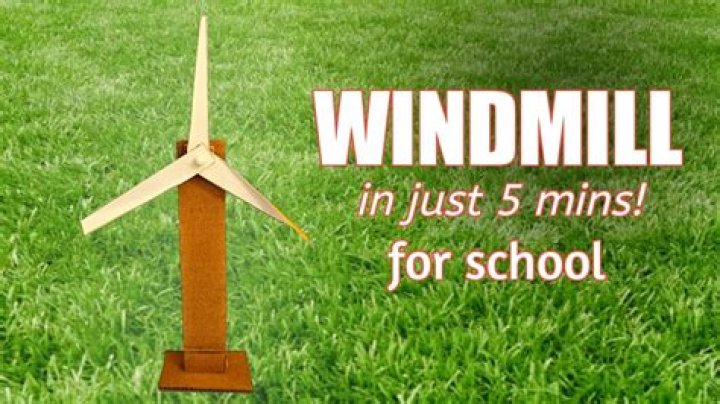 How do you make a windmill spin?