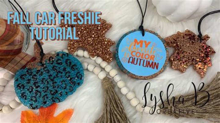 How do you make homemade car fresheners?