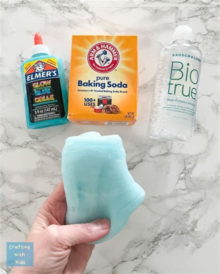 How do you make slime with glue alone?