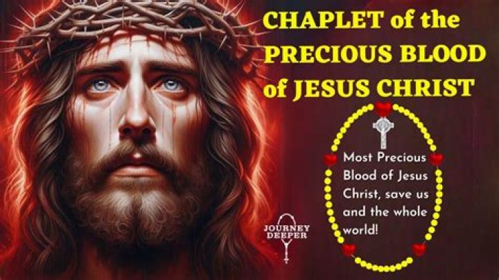 How do you pray the Chaplet of Precious Blood?