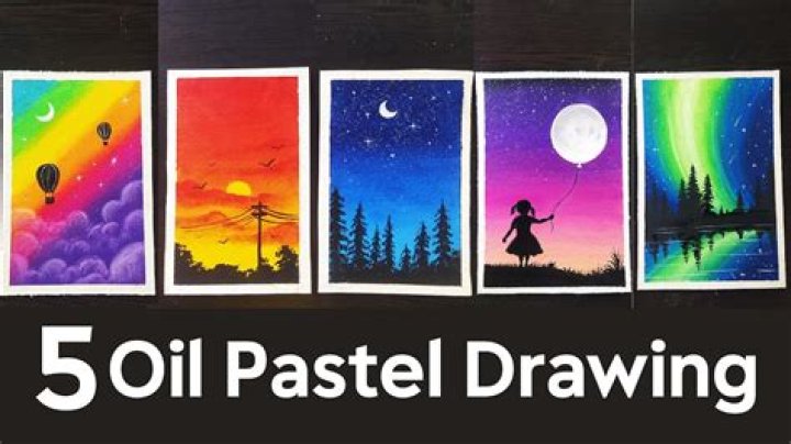 How do you remove oil pastel color from paper?