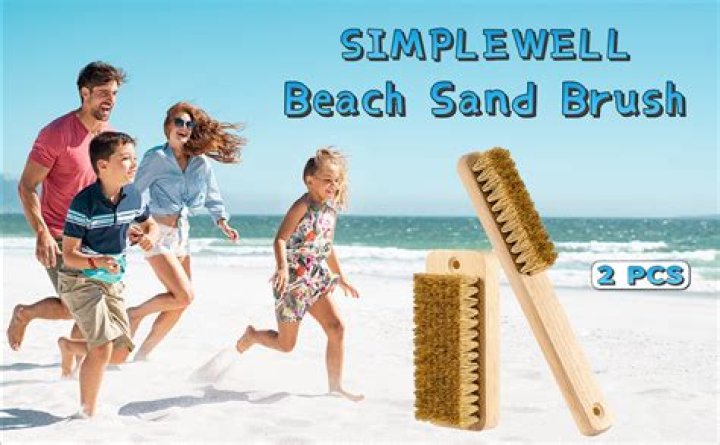 How do you remove sand from your feet?