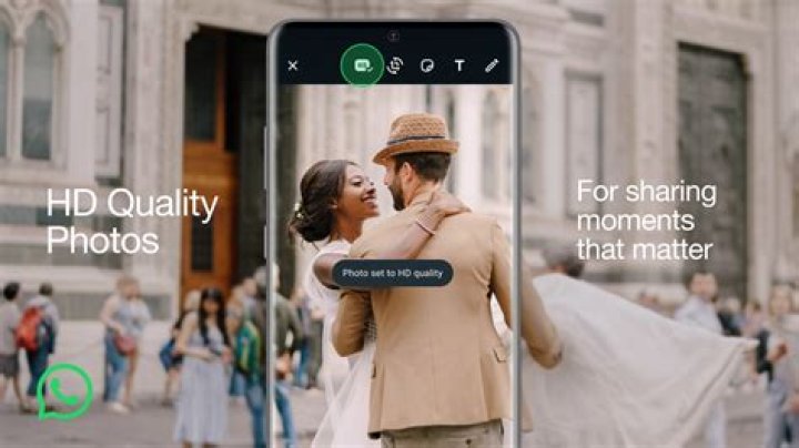 How do you send original quality photos on WhatsApp?