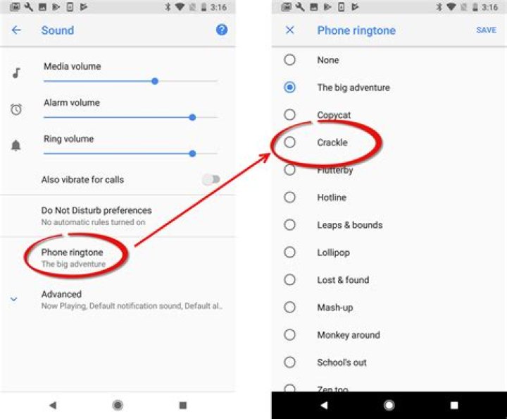How do you set a ringtone on a Motorola?