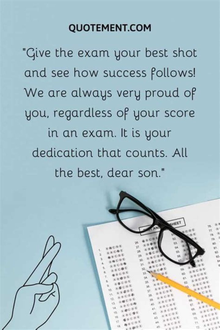 How do you succeed in exams?