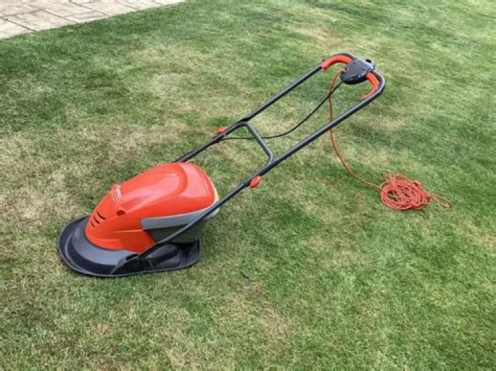 How do you use a hover mower?