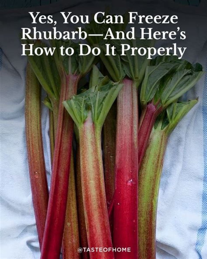 How do you use fresh rhubarb?