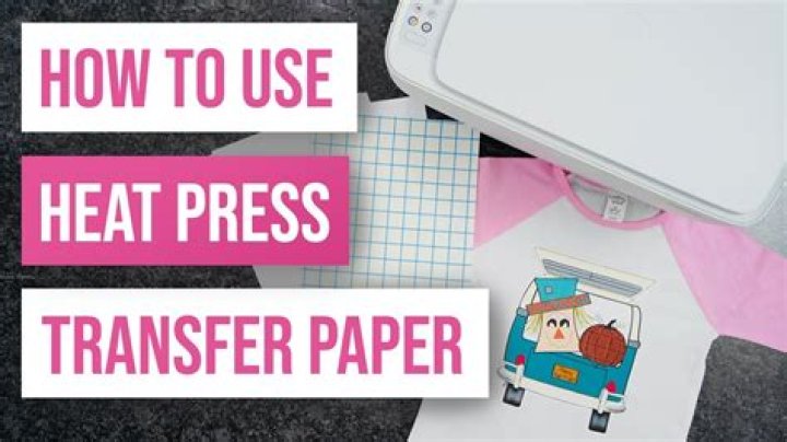 How do you use transfer paper on Cricut vinyl?
