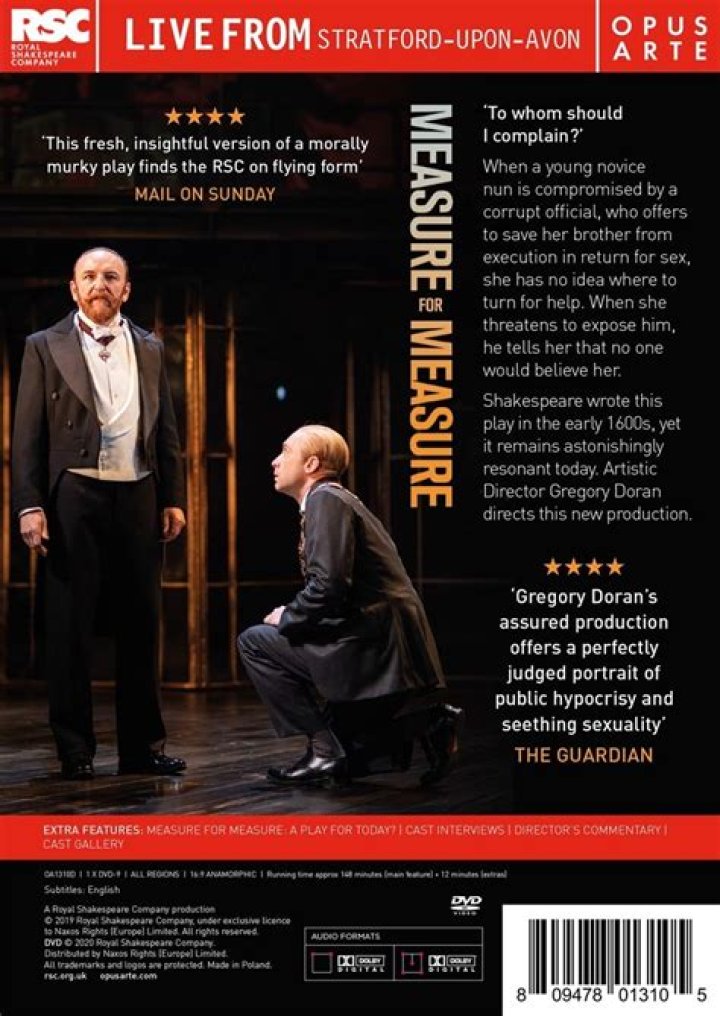 How is Measure for Measure A comedy?