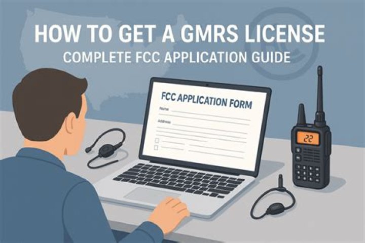 How long does it take to get a GMRS license?