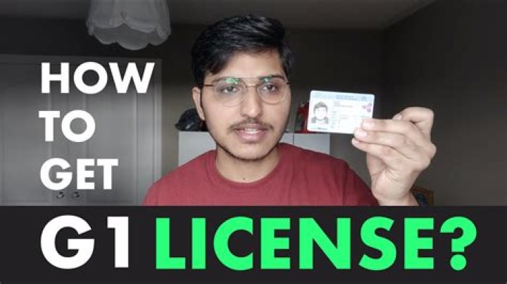 How long is a g1 license good for?