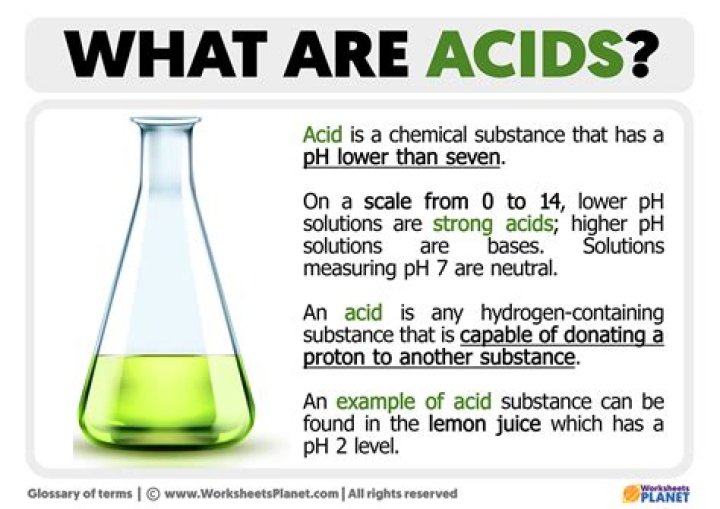 How many acids are there in chemistry?