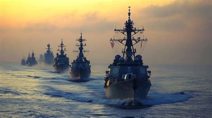 How many naval fleets Does the United States have?