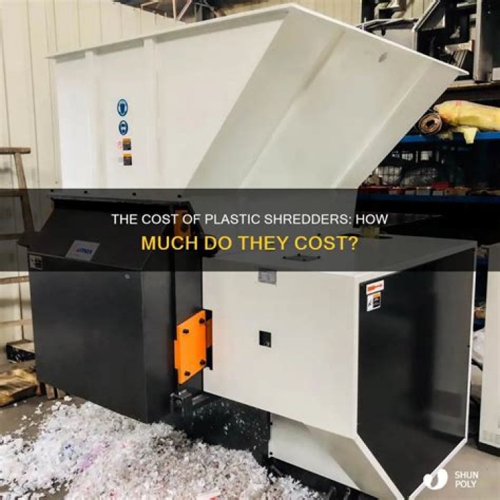 How much do shredders cost?