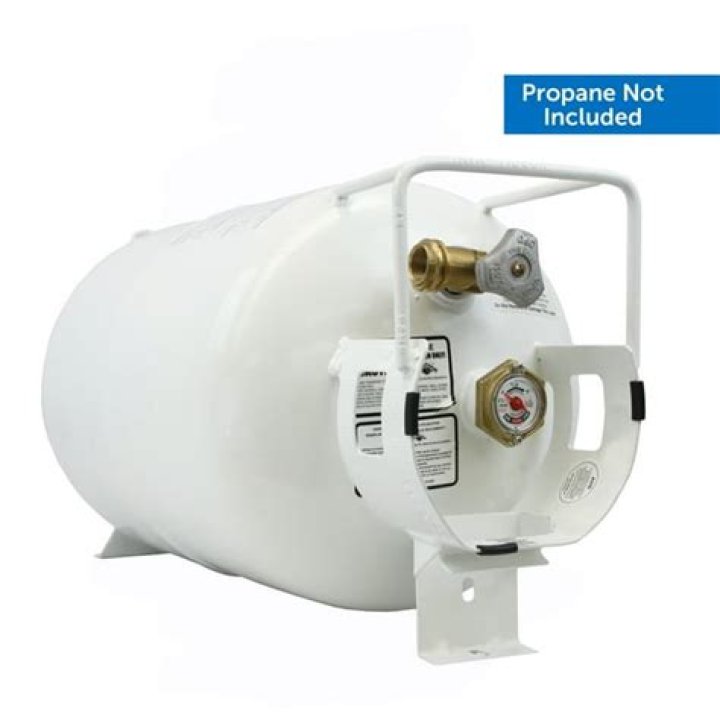 How much is a 100lb propane tank?