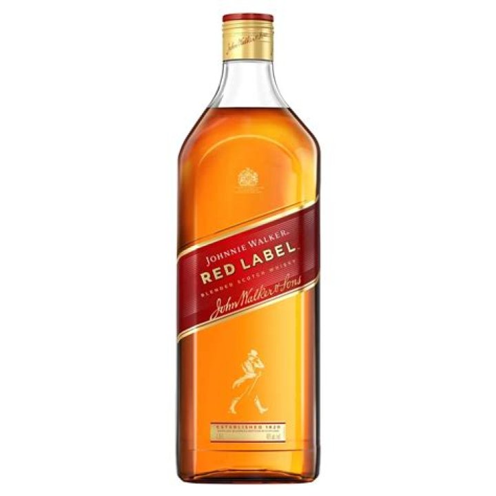 How much is a bottle of Johnnie Walker Red?