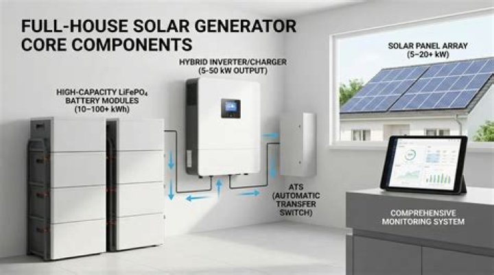 How much is a whole house solar system?