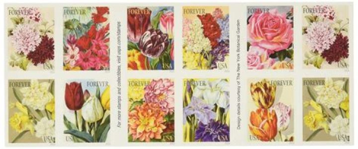 How much is the F flower stamp worth?