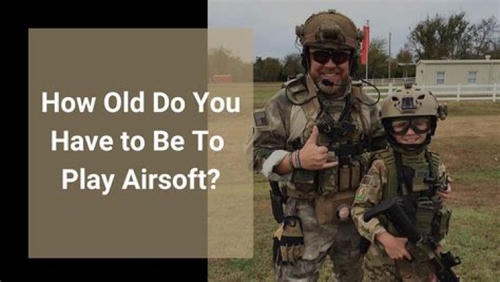 How old do you have to be to use a BB gun?