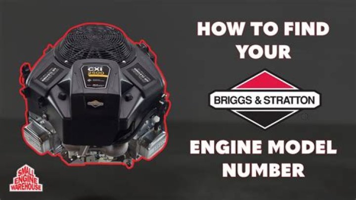 How old is my Briggs and Stratton engine?