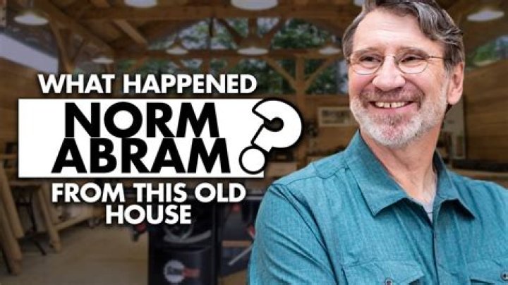 How old is Norm Abrams from this old house?